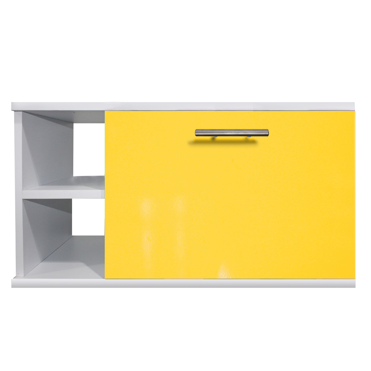 Foto 5 pulgar | Gabinete de Baño Moderno Ensamblado MDF Elegante Vinil Amarillo