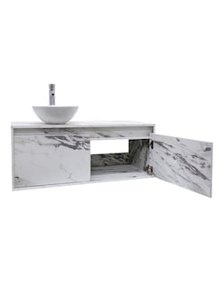 Foto 3 | Gabinete para Baño Blanco con Monomando