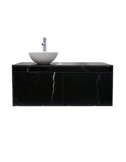 Foto 1 | Gabinete para Baño Negro con Monomando