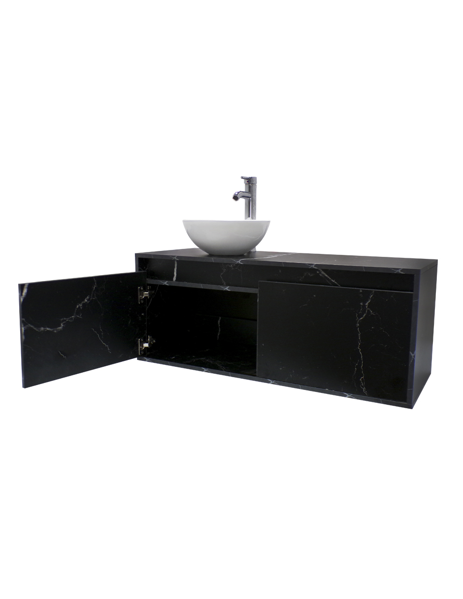 Foto 3 pulgar | Gabinete para Baño Negro con Monomando