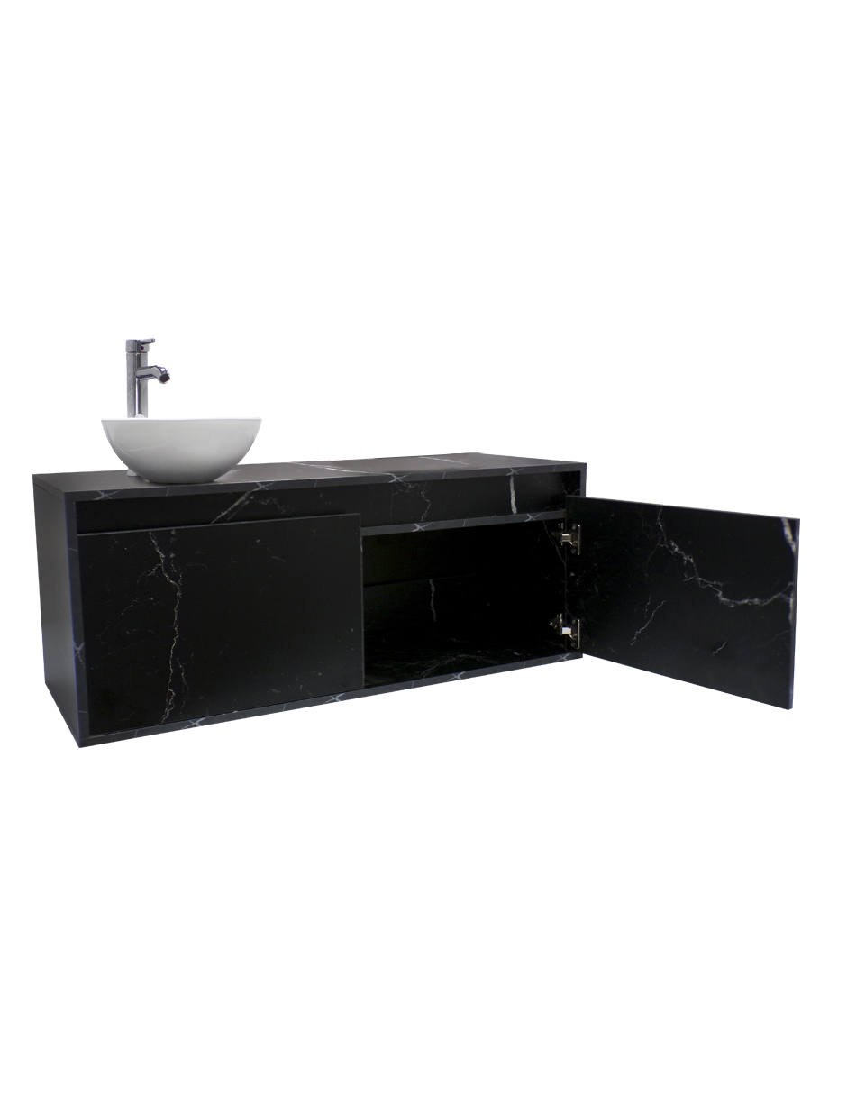 Foto 4 pulgar | Gabinete para Baño Negro con Monomando