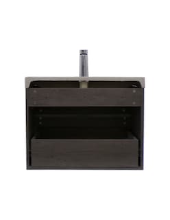 Foto 4 | Gabinete 12 Para Baño Flotante Con Lavamanos Y Monomando
