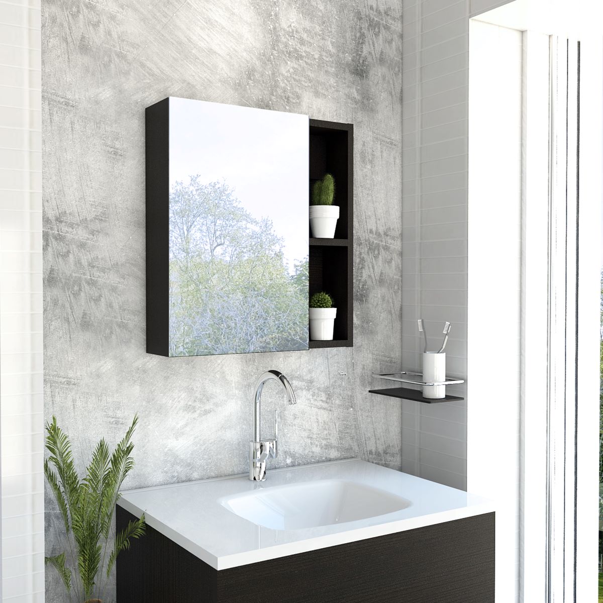 Foto 1 | Gabinete de Baño Labelle Color Wengue