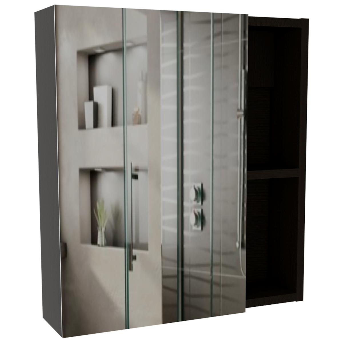 Foto 4 pulgar | Gabinete de Baño Labelle Color Wengue