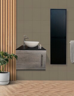 Foto 4 | Combo de Gabinete para Baño con Ovalin y Monomando + Gabinete Organizador Narineh