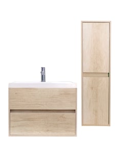 Foto 1 | Gabinete de Baño con Lavamanos y Monomando + Gabinete de Almacenamiento