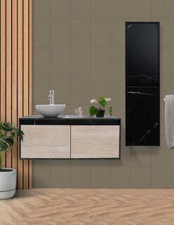 Foto 2 | Gabinete para Baño con Ovalin+Mueble de Almacenamiento