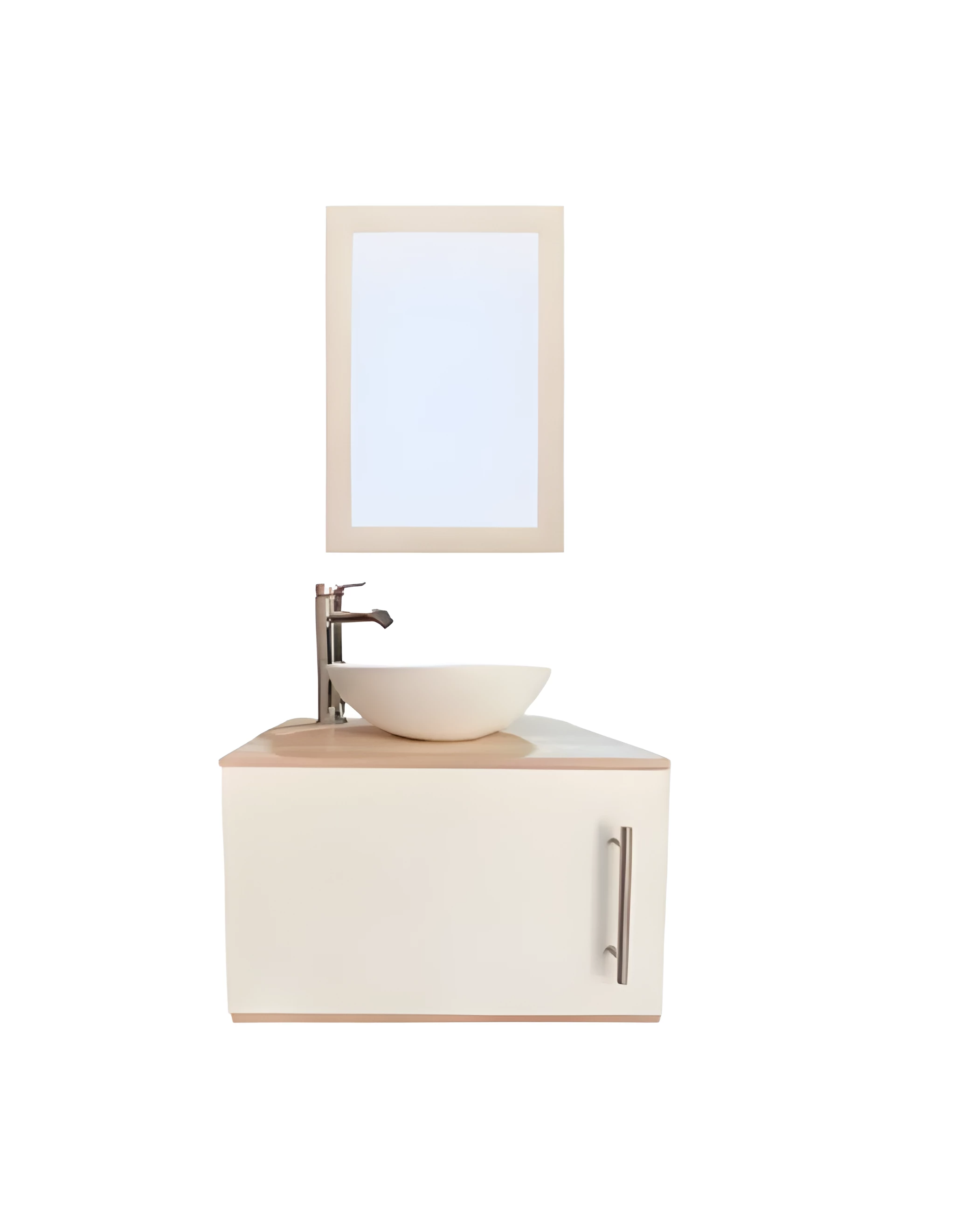 Foto 2 pulgar | Gabinete para Baño con Ovalín Y Espejo Decorativo Decomobil Zúrich