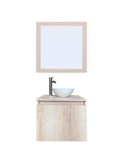 Foto 1 | Gabinete para Baño con Ovalin para Espejo Decorativo Delémont