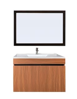 Foto 1 | Gabinete para Baño con Lavabo y Espejo Decorativo Decomobil Lucerna