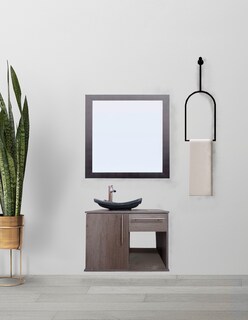 Foto 2 | Gabinete para Baño Con Lavabo Y Espejo Decorativo Decomobil Soleura