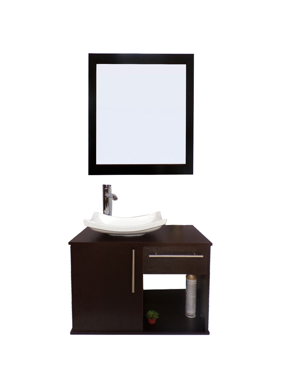 Foto 2 pulgar | Gabinete Para Baño Con Lavabo Y Espejo Decorativo Decomobil Soleura