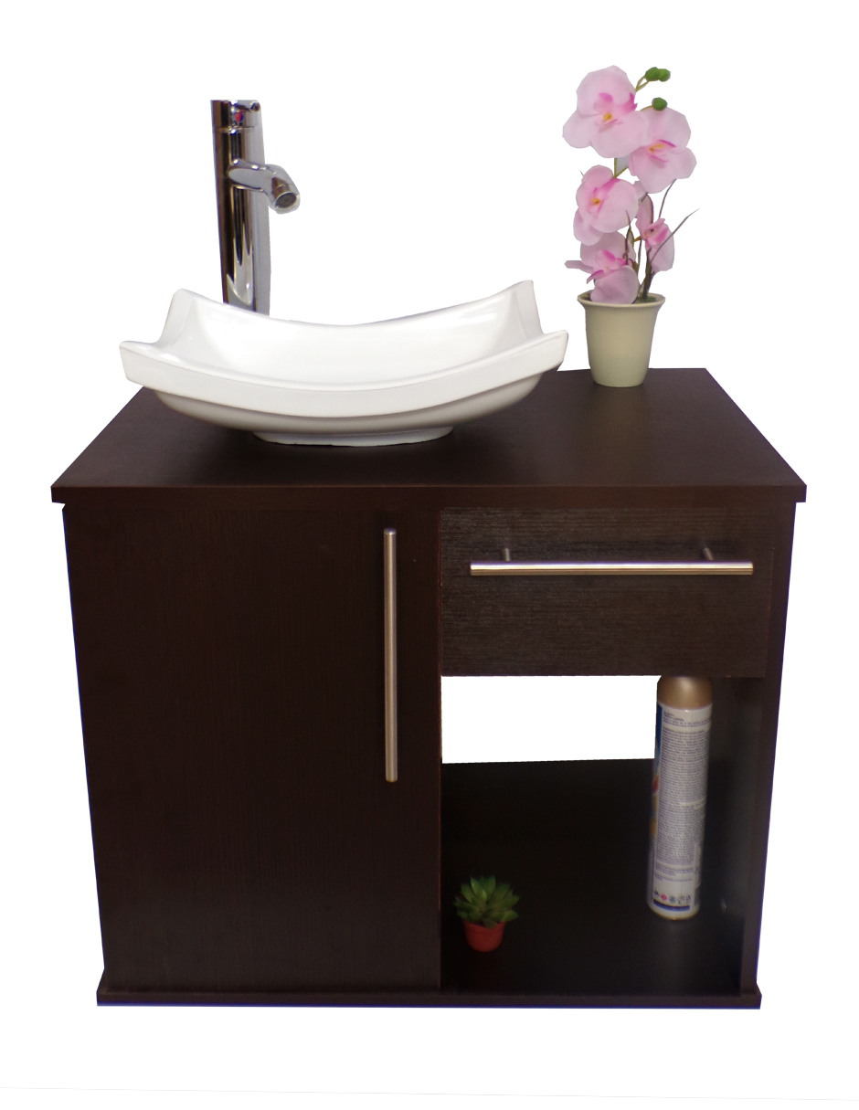 Foto 4 pulgar | Gabinete Para Baño Con Lavabo Y Espejo Decorativo Decomobil Soleura