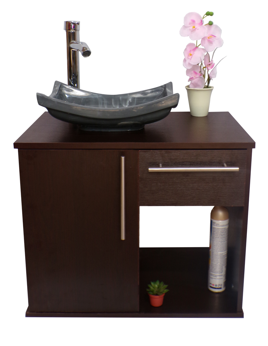 Foto 4 pulgar | Gabinete Para Baño Con Lavabo Y Espejo Decorativo Decomobil Soleura