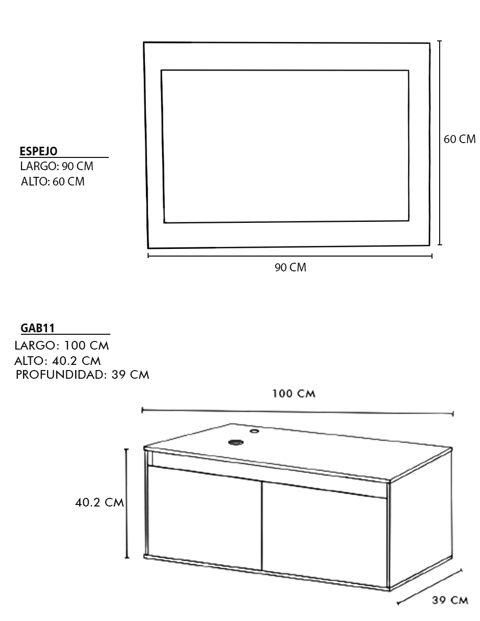 Foto 7 pulgar | Gabinete con Espejo Decomobil para Baño