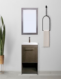 Foto 2 | Gabinete para Baño con Espejo Decorativo Pattani