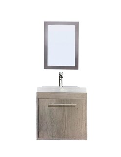 Foto 1 | Gabinete con Lavabo y Espejo Decomobil para Baño