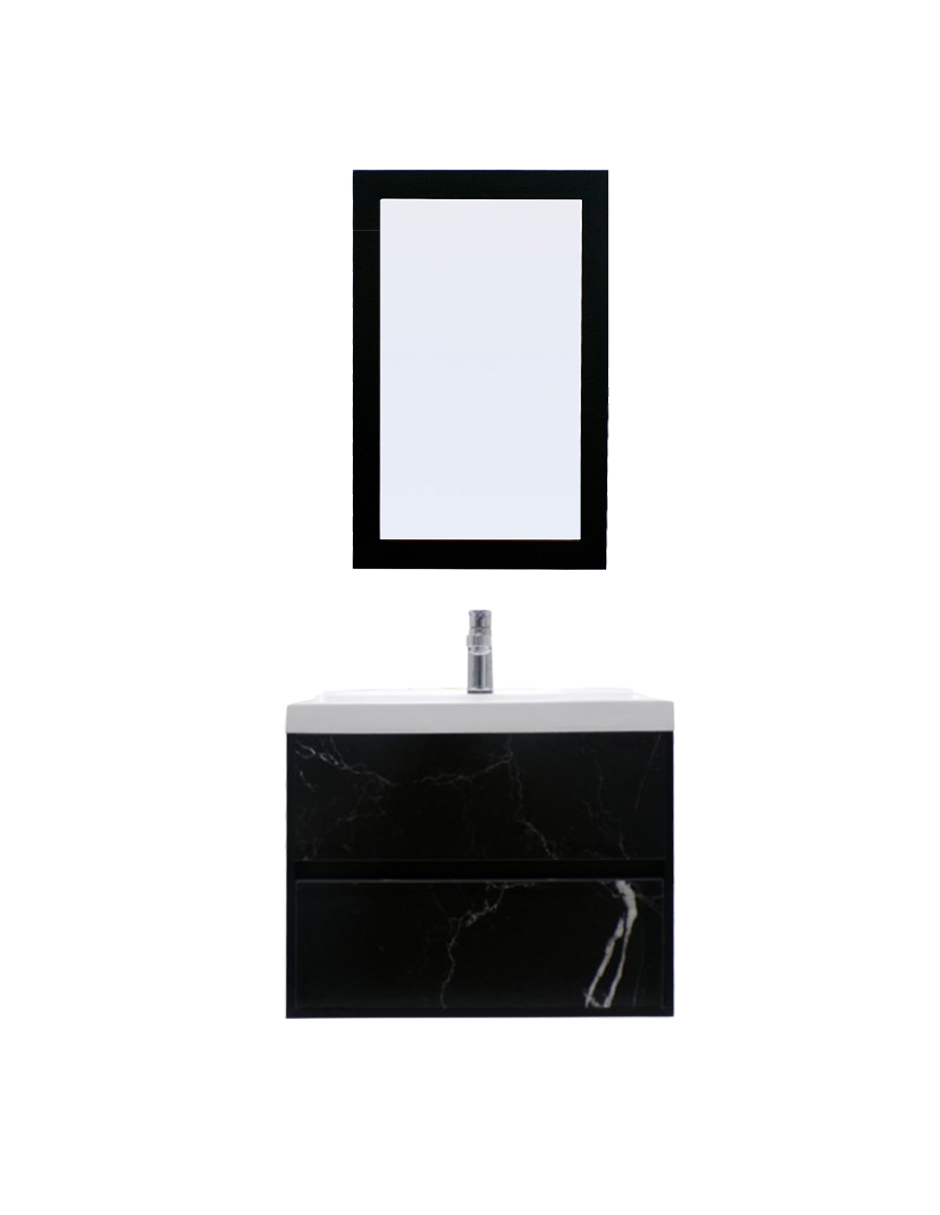 Foto 2 pulgar | Gabinete para Baño con Lavabo y Espejo Decorativo Decomobil Sion