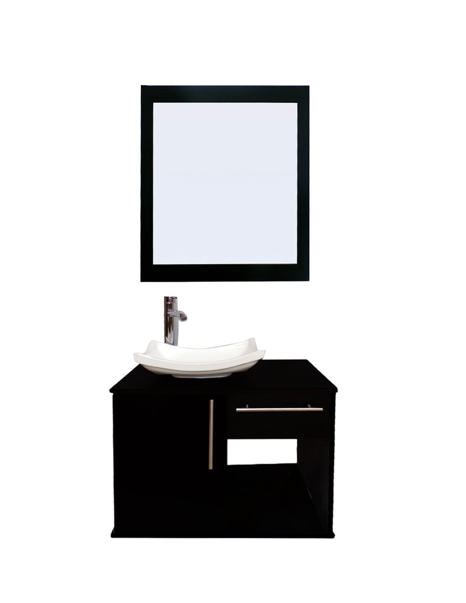 Foto 2 pulgar | Gabinete Para Baño Con Lavabo Y Espejo Decorativo Decomobil Soleura