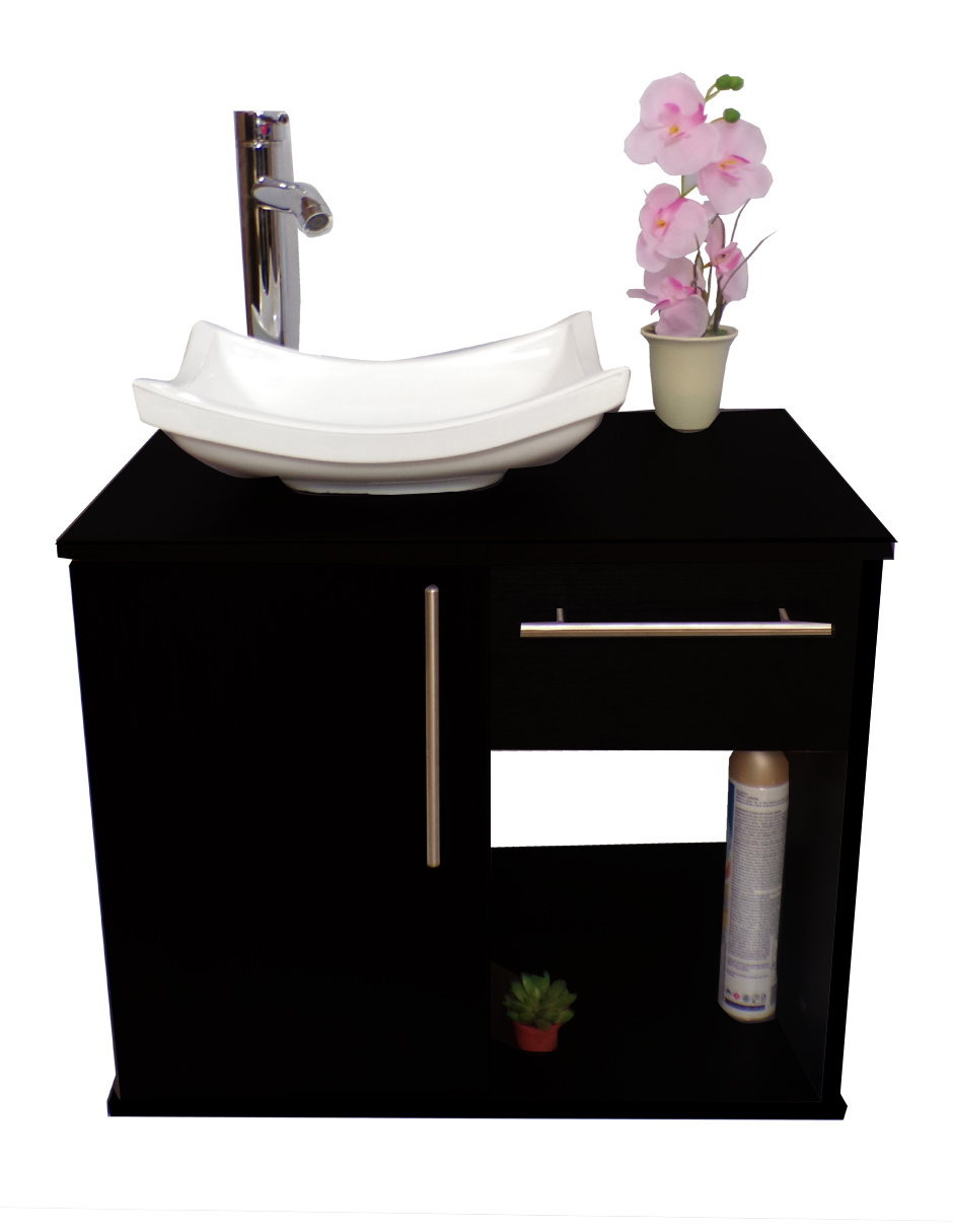 Foto 3 | Gabinete Para Baño Con Lavabo Y Espejo Decorativo Decomobil Soleura