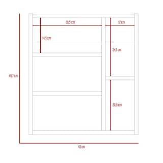 Foto 7 | Gabinete De Baño Labell Blanco GLB 4572