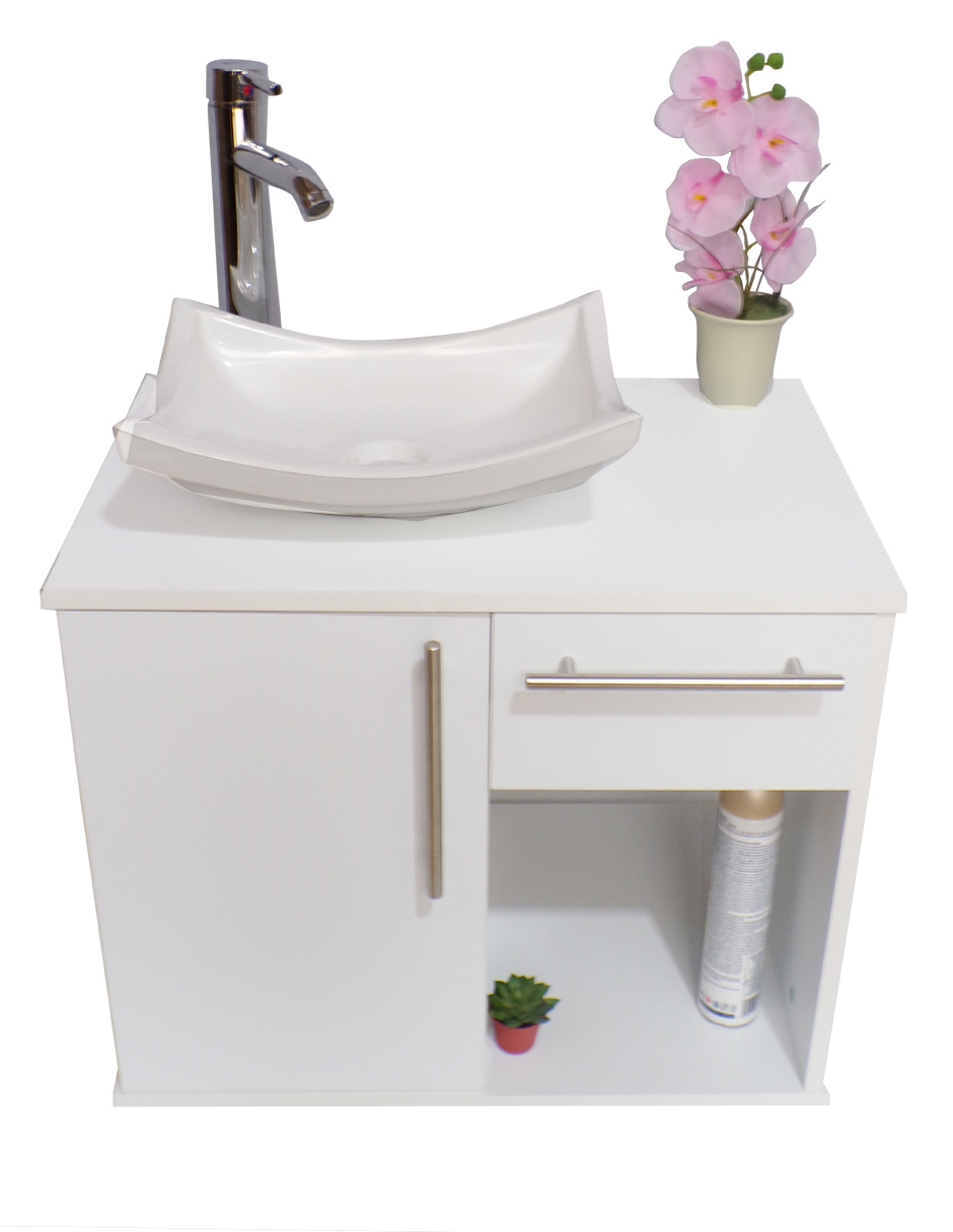 Foto 4 pulgar | Gabinete de Baño con Lavabo y Espejo Decorativo Soleura