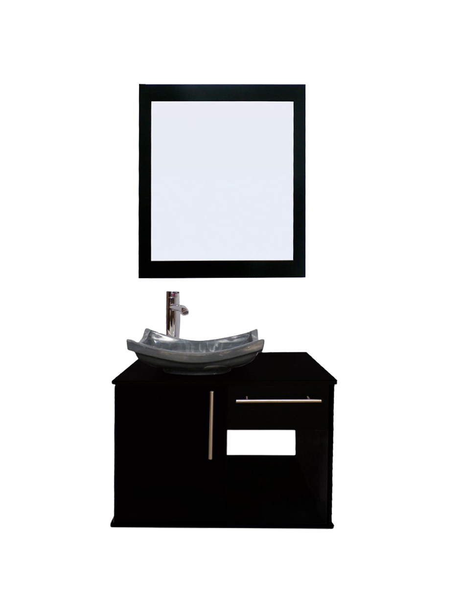 Foto 2 pulgar | Gabinete Para Baño Con Lavabo Y Espejo Decorativo Decomobil Soleura