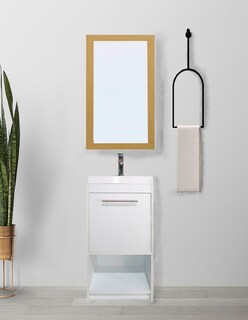 Foto 2 | Gabinete para Baño con Espejo Decorativo Pattani