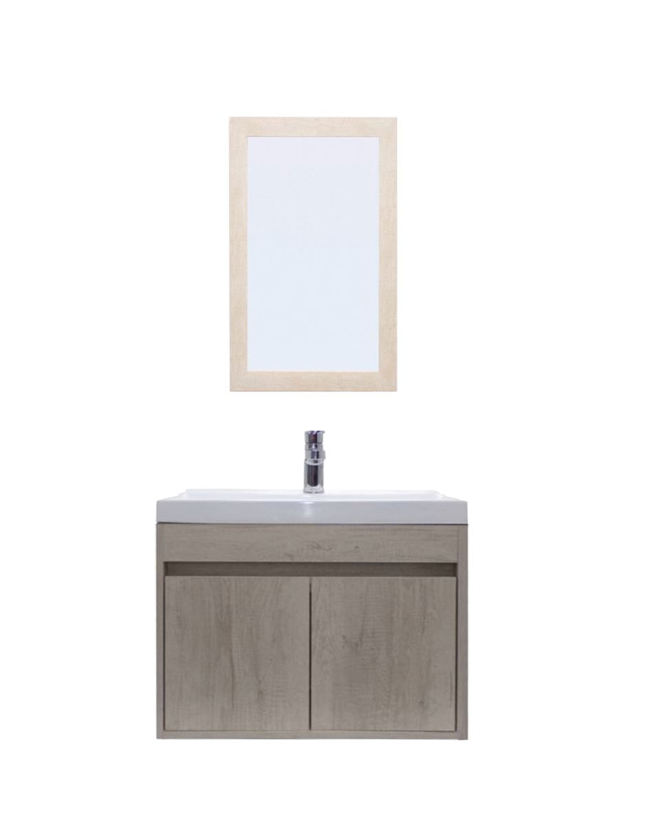 Gabinete Para Baño Con Lavabo Y Espejo Decorativo Decomobil Piha