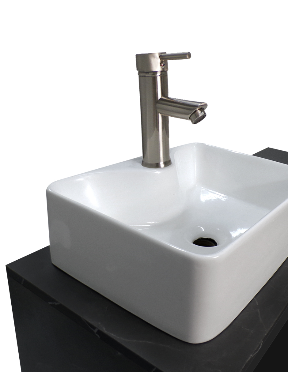 Foto 4 pulgar | Mueble Gabinete para Baño con Lavabo Decomobil Minimalista Krabi