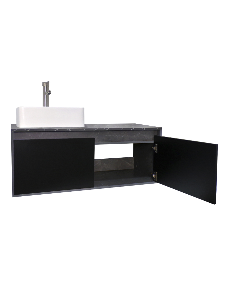 Foto 5 pulgar | Mueble Gabinete para Baño con Lavabo Decomobil Minimalista Krabi