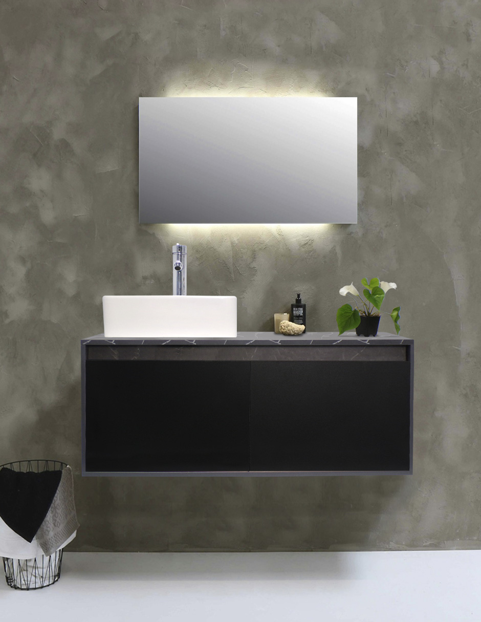 Foto 3 pulgar | Mueble Gabinete Decomobil para Baño con Lavabo Minimalista Krabi