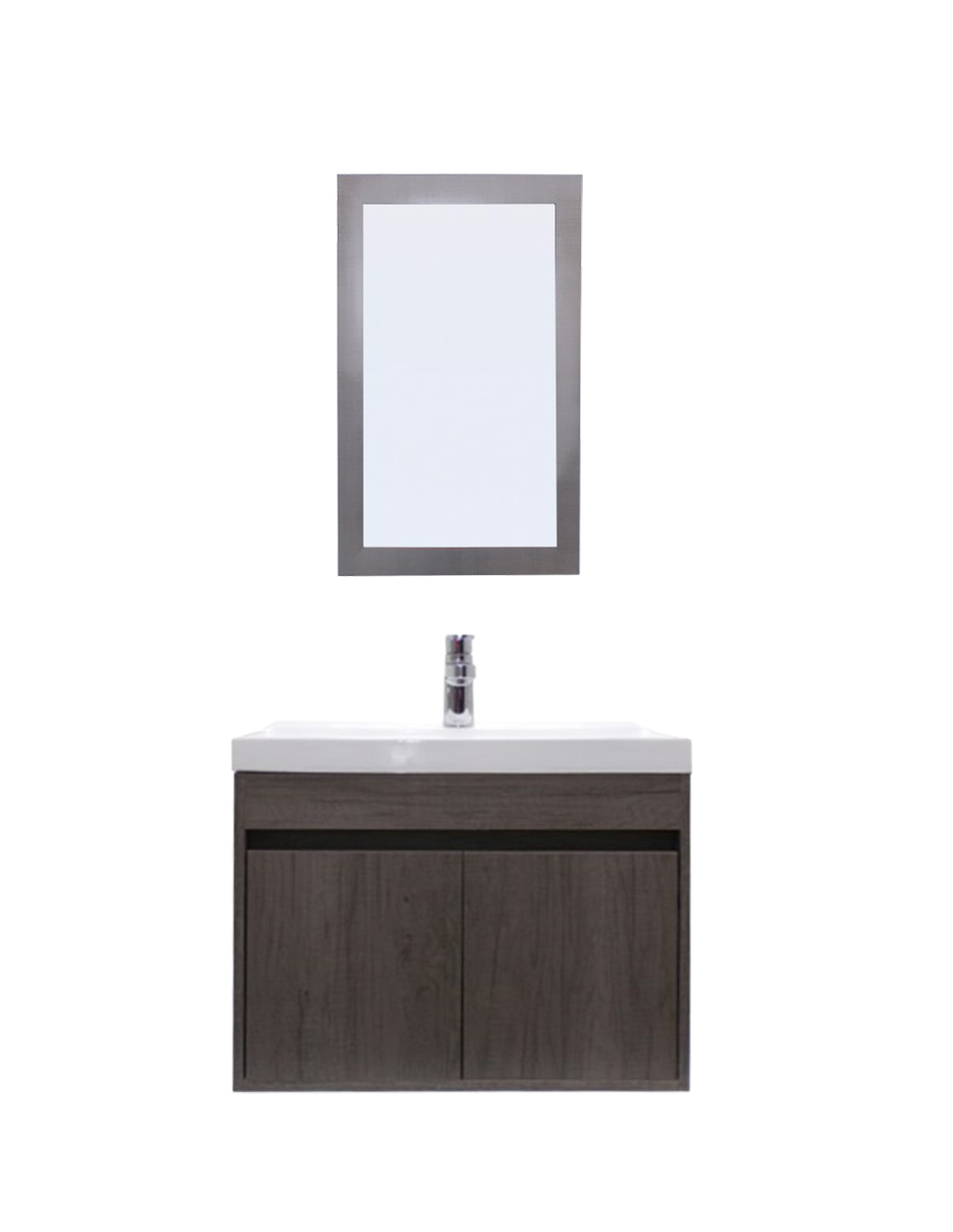 Foto 2 pulgar | Gabinete para Baño con Lavabo Y Espejo Decorativo Decomobil Piha