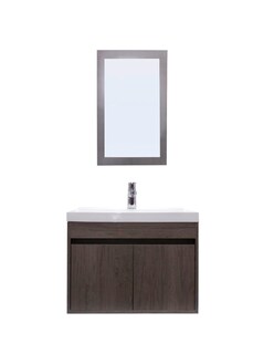 Foto 1 | Gabinete para Baño con Lavabo Y Espejo Decorativo Decomobil Piha