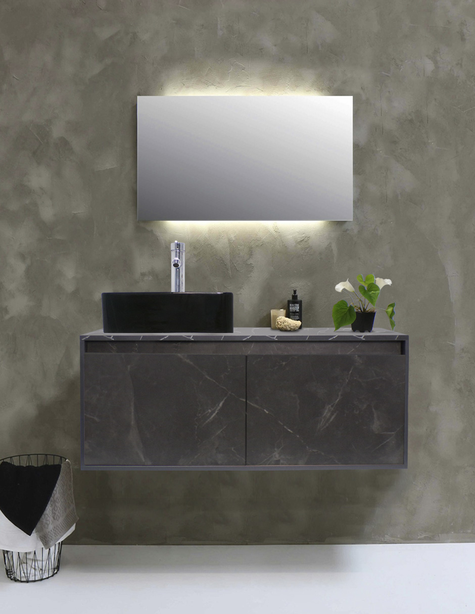 Foto 2 | Mueble Gabinete para Baño Decomobil con Lavabo Minimalista Krabi