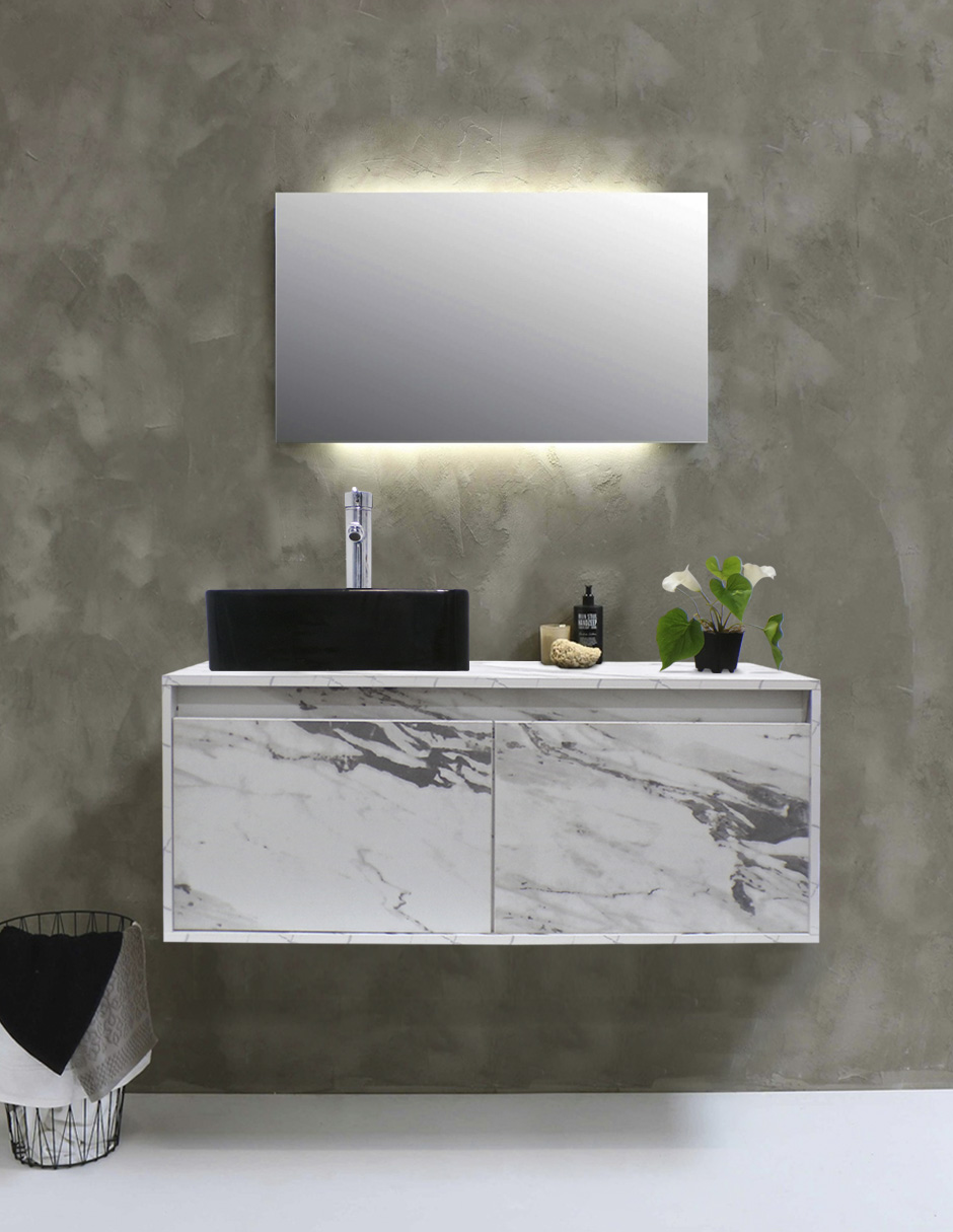 Foto 3 pulgar | Mueble Gabinete Decomobil para Baño con Lavabo Minimalista Krabi