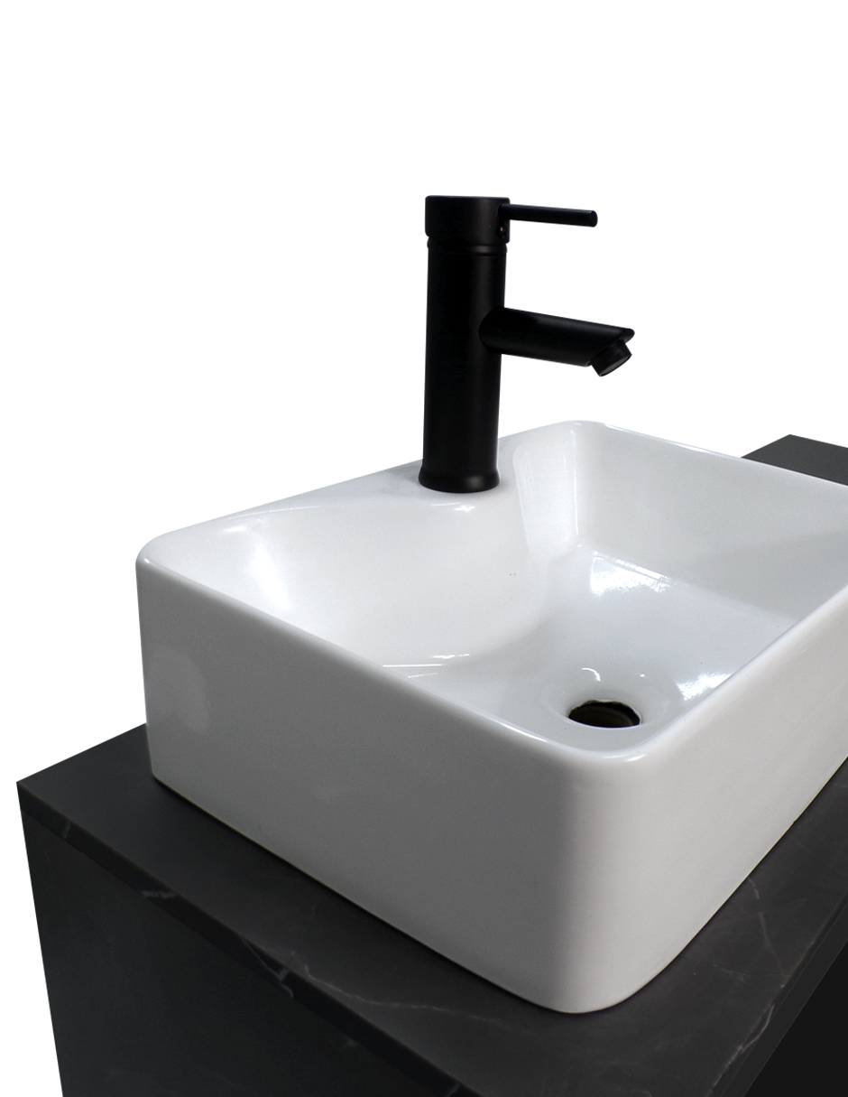 Foto 4 pulgar | Mueble Gabinete para Baño Con Lavabo Decomobil Minimalista Krabi