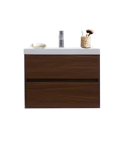 Foto 3 | Gabinete Para Baño Con Lavabo Y Espejo Decorativo Decomobil Sion