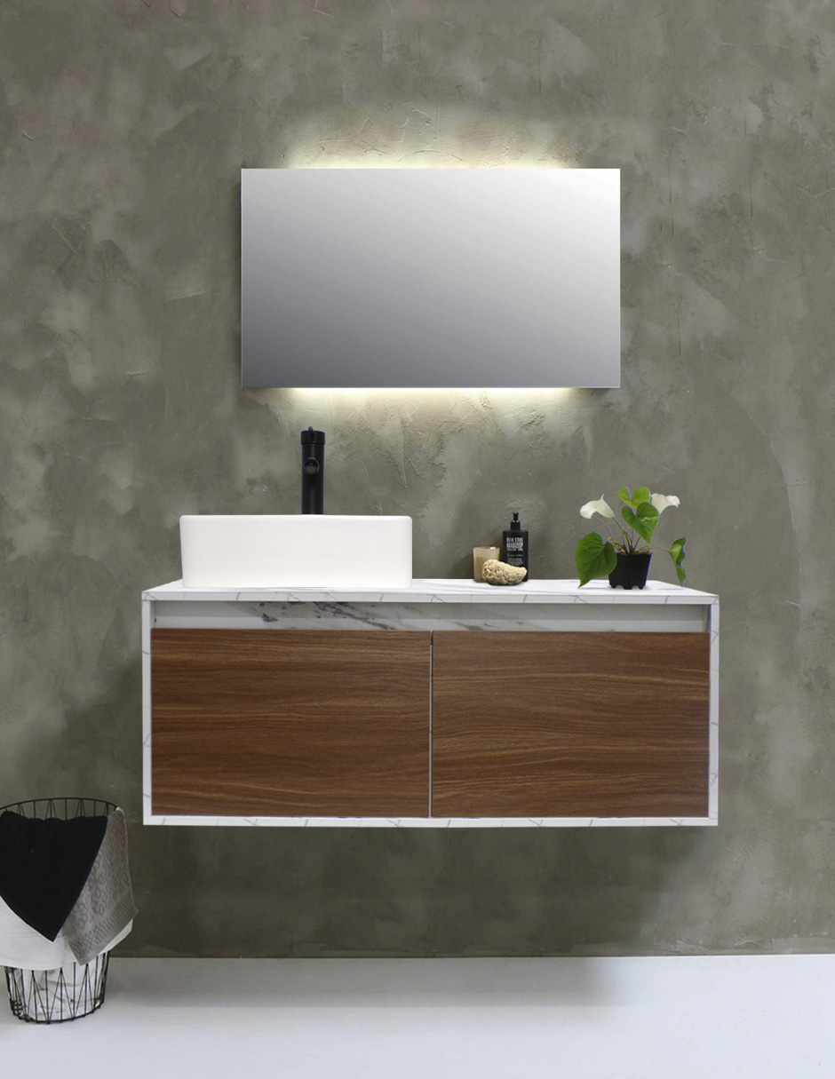 Foto 2 | Mueble Gabinete para Baño Decomobil con Lavabo Minimalista Krabi