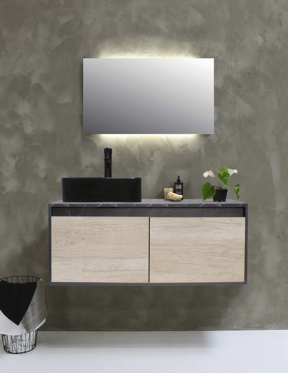 Foto 3 pulgar | Mueble Gabinete para Baño Decomobil con Lavabo estilo Minimalista Krabi