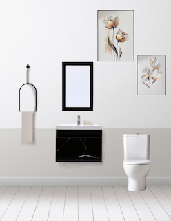 Foto 2 | Gabinete Decomobil para Baño con Lavabo y Espejo Decorativo