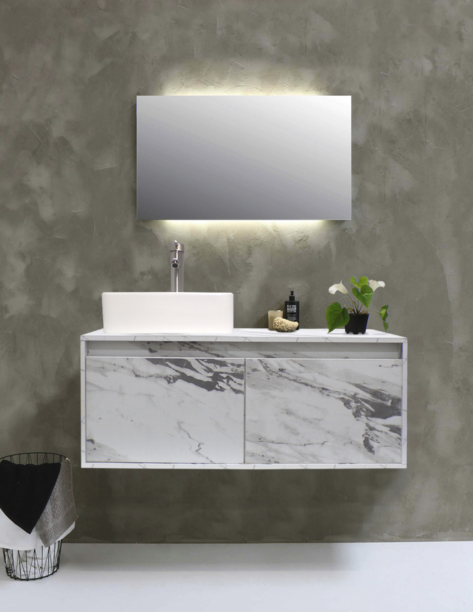 Foto 3 pulgar | Mueble Gabinete Decomobil para Baño con Lavabo Minimalista Krabi