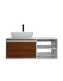 Foto 1 | Gabinete para Baño con Lavamanos y Monomando Odin