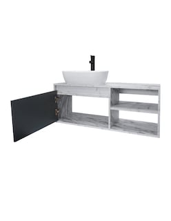 Foto 3 | Gabinete para Baño con Lavamanos y Monomando Odin de Decomobil