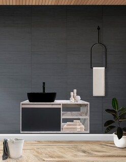 Foto 2 | Gabinete para Baño con Lavamanos y Monomando Odin