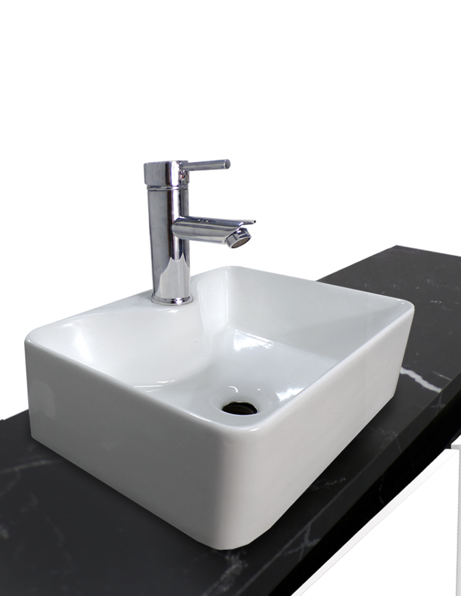 Foto 4 pulgar | Mueble Gabinete Para Baño Con Lavabo Minimalista Decomobil Krabi