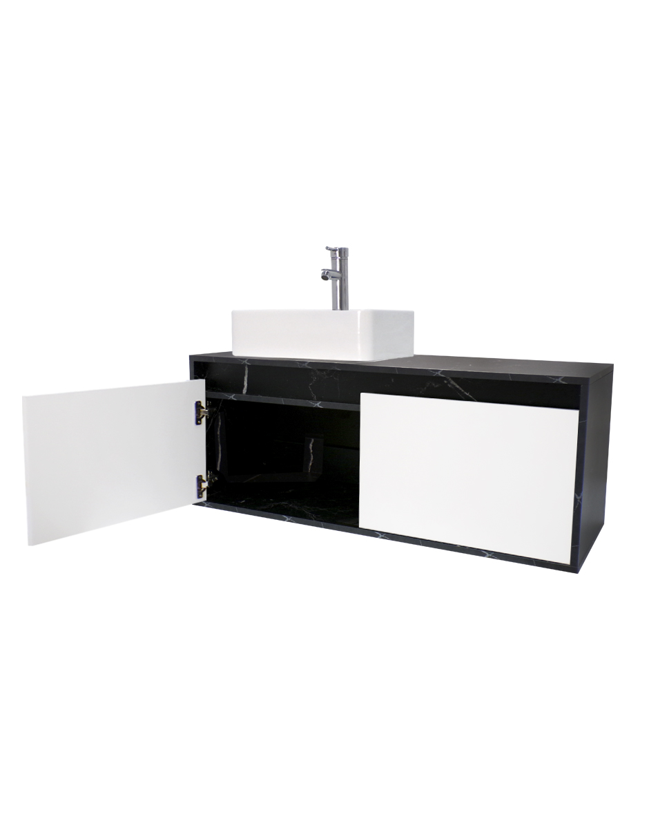 Foto 6 pulgar | Mueble Gabinete Para Baño Con Lavabo Minimalista Decomobil Krabi