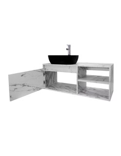 Foto 3 | Gabinete para Baño con Lavamanos y Monomando Odin