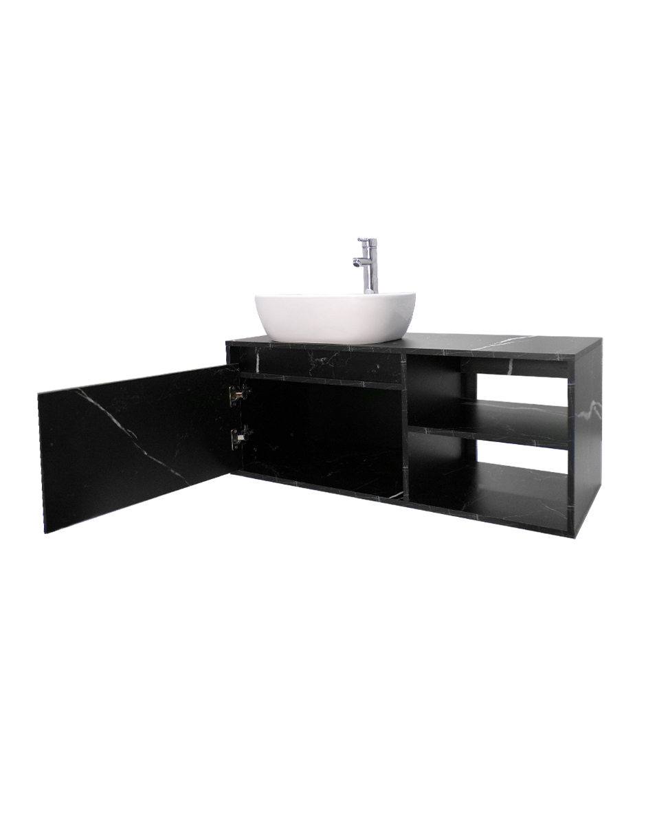 Foto 4 pulgar | Gabinete Para Baño Con Lavamanos Y Monomando Odin