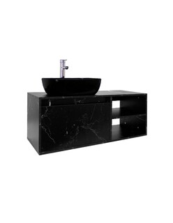 Foto 4 | Gabinete Para Baño Con Lavamanos Y Monomando Odin